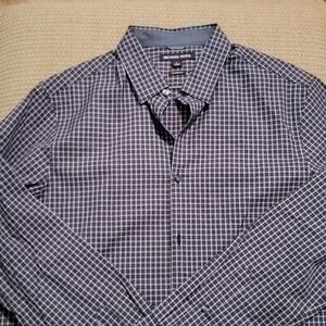 Michael Kors Plaid Dress shirt
